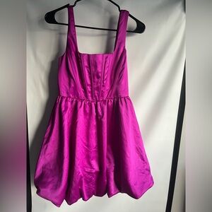 Vibrant Pink woman’s holiday party  Dress small
